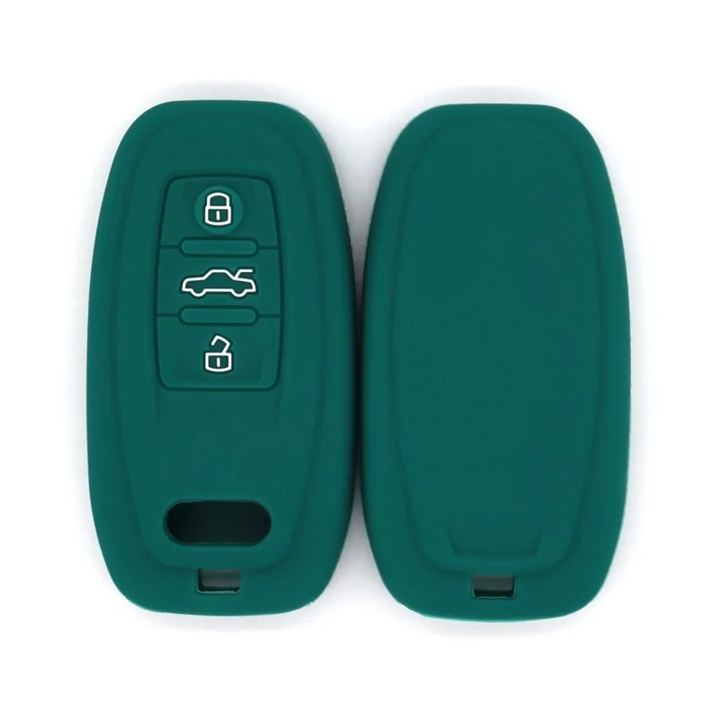 

Suitable for Audi's old smart 3-button silicone car key bag