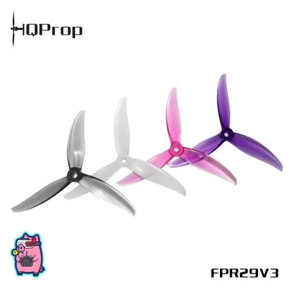 HQProp R29V3 5.1 Inch 3-Blade Propeller PC Prop 4.4G for FPV Racing Drone