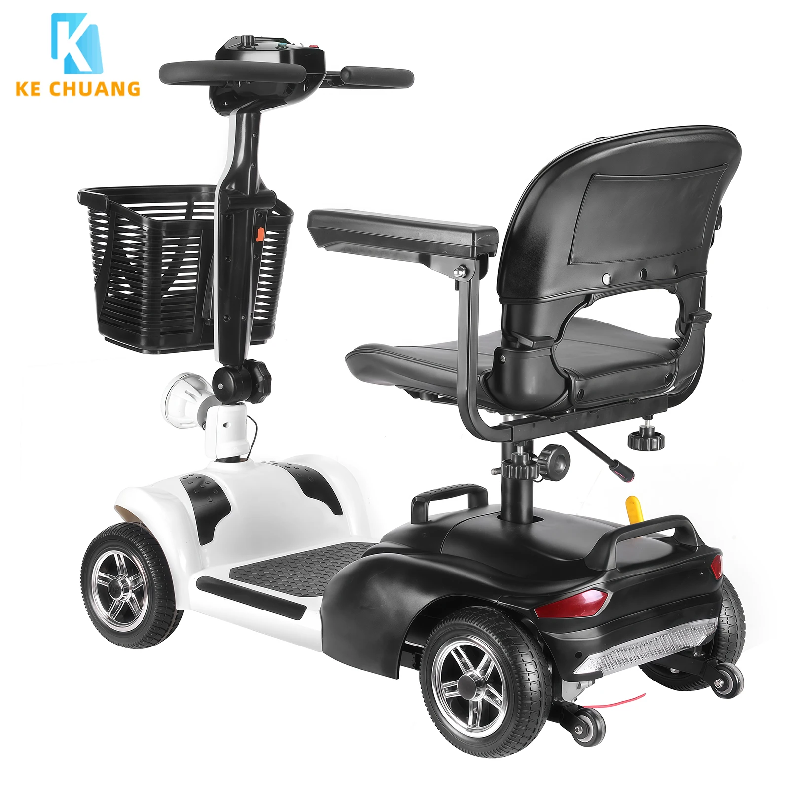 Der neueste, maßgeschneiderte, tragbare, faltbare 4-Rad-Elektro-Mobilitätsroller für Senioren und Erwachsene im Großhandel für ältere Menschen
