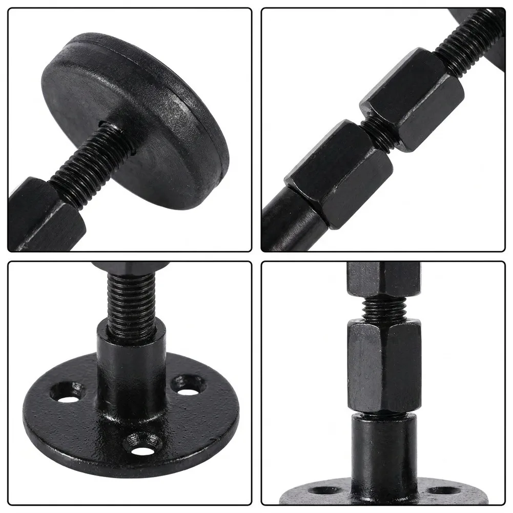 Metal For Stabilizer for Bed Frames Featuring EVA Cushioning to Reduce Friction and Preserve Wall and Furniture Surfaces