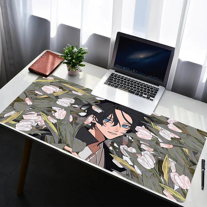 

Mouse Pad Desk Mat Anime Play Mat Anime Boys Gaming Mousepad Exquisite Speed Computer and Office Gamer Cabinet Keyboard Pad