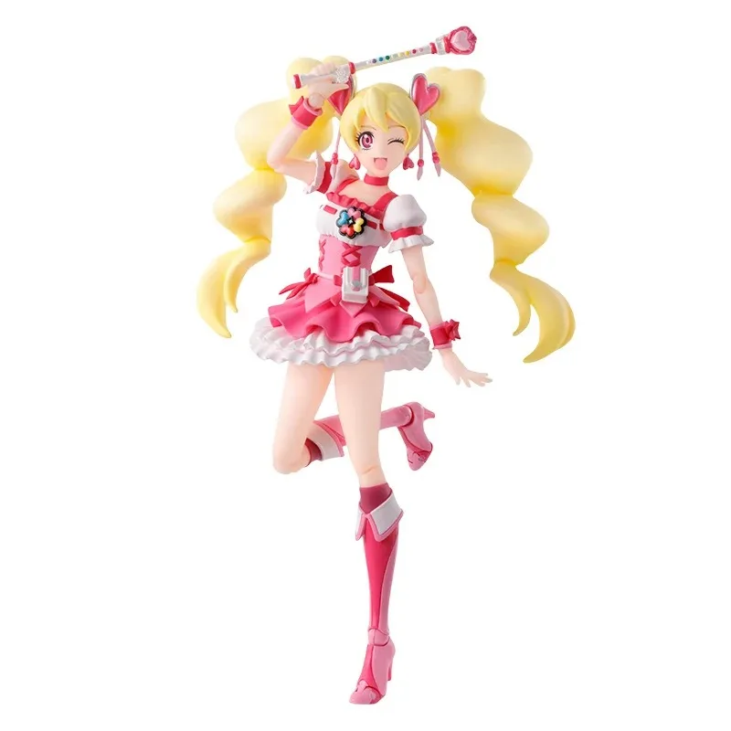 【在庫あり】バンダイ SHF -プリキュア キャラクターデザイナーズエディション- キュアドリーム キュアピーチ アニメフィギュア 関節可動モデル玩具 ギフト
