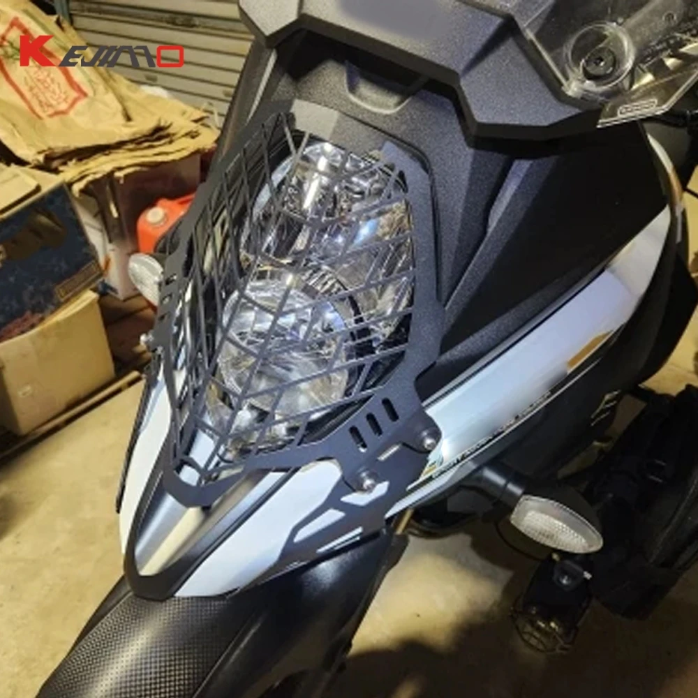 

DL650 V-STROM Headlight cover For SUZUKI V-STROM650 DL 650 Headlight Grille Guard Cover Protection Grill 2017-2026 VSTROM 650