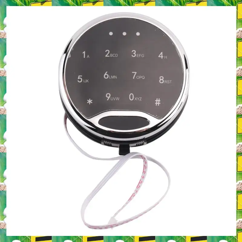 3C Electron Elektronisches Safe Lock Kit Set Touchpad/Tastatur mit Magnetschloss 2 Override-Tasten, elektronisches Safe Lock Kit Set Touch