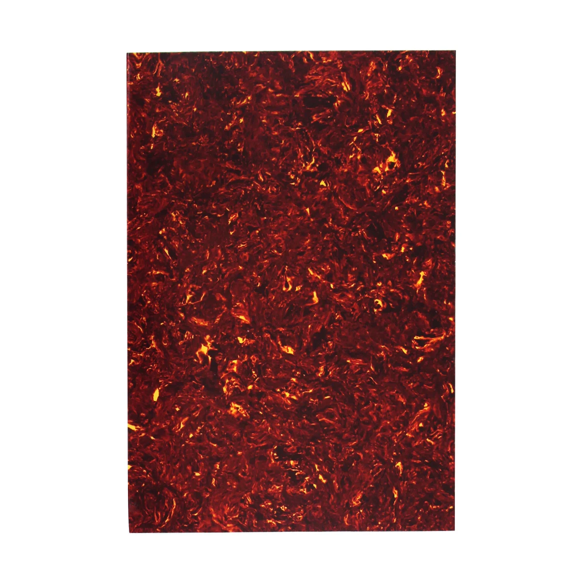 FLEOR Red Tortoise Bass Guitar Pickguard Blank Material Sheet Scratch Plate 290x430x2.3mm Guitar Parts