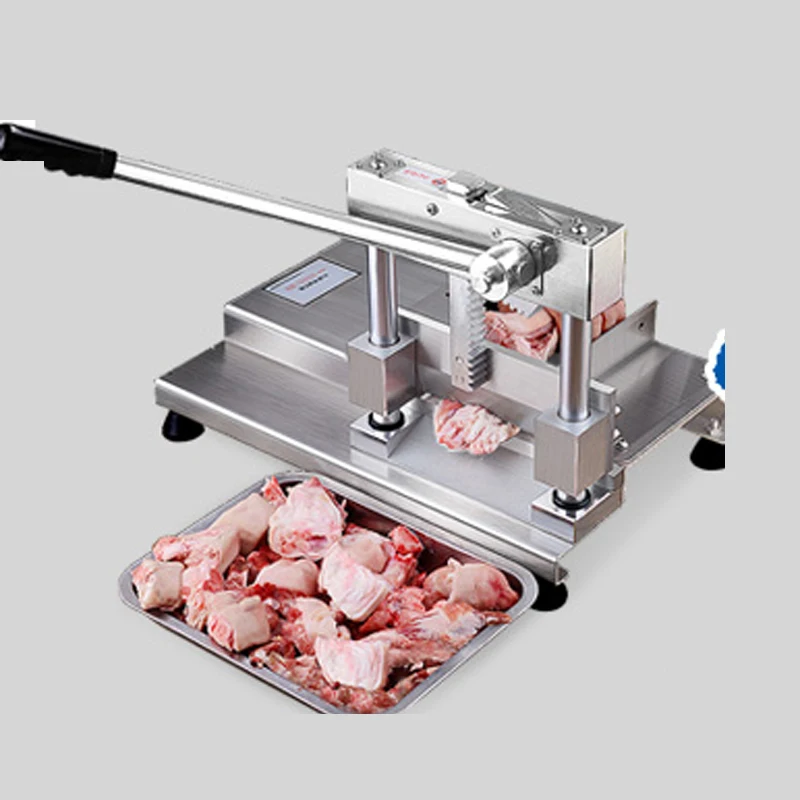 

Hand Movement Bone Cutter Commercial Bone Sawing Cutting Machine Pork Ribs Frozen Pork Trotters Bone Steak Cutting Machine