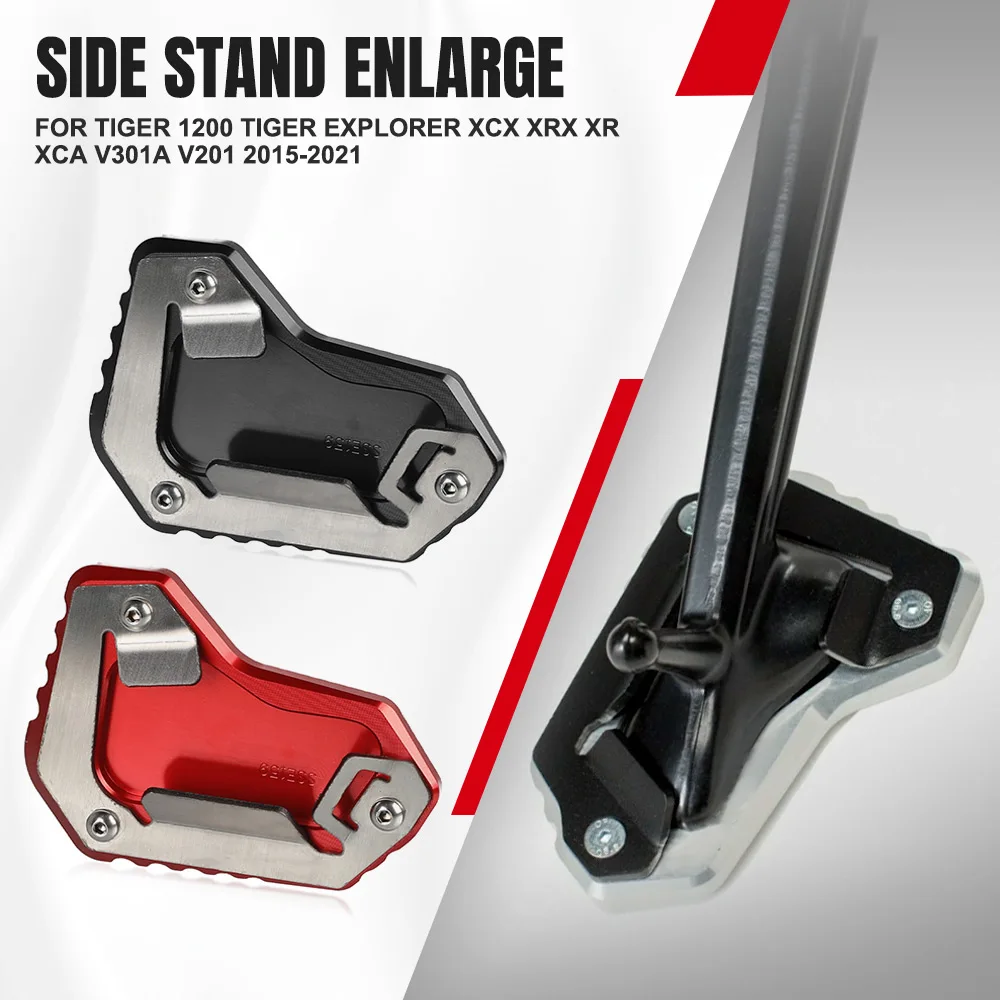 

FOR Tiger 1200 Tiger Explorer XCX XRX XR XCA V301A V201 2015 2016 2017 2018 2019 2020 2021 Kickstand Foot Side Stand Extension