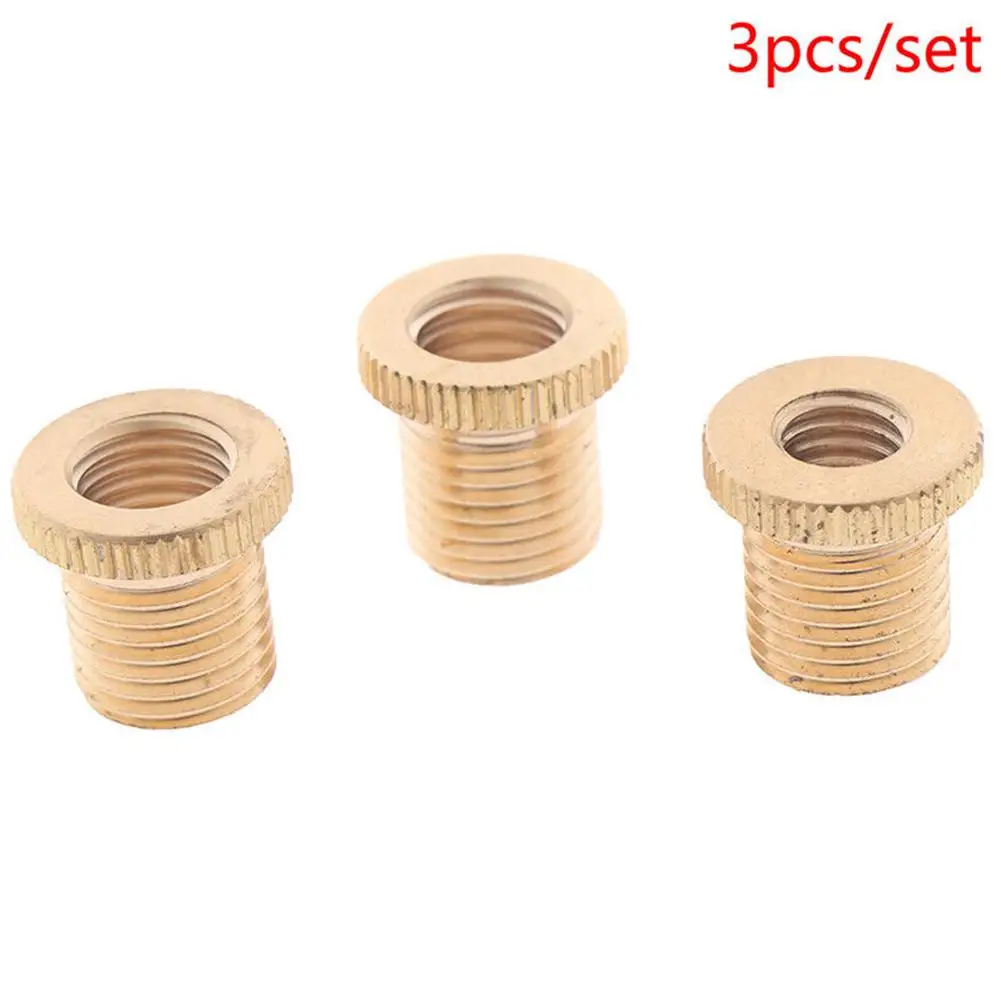 Nuts Thread Adapter Fittings Gear Shift Knob Insert M10x1.25&M10x1.5&M8x1.25 Replacement 3pcs/set Accessories New