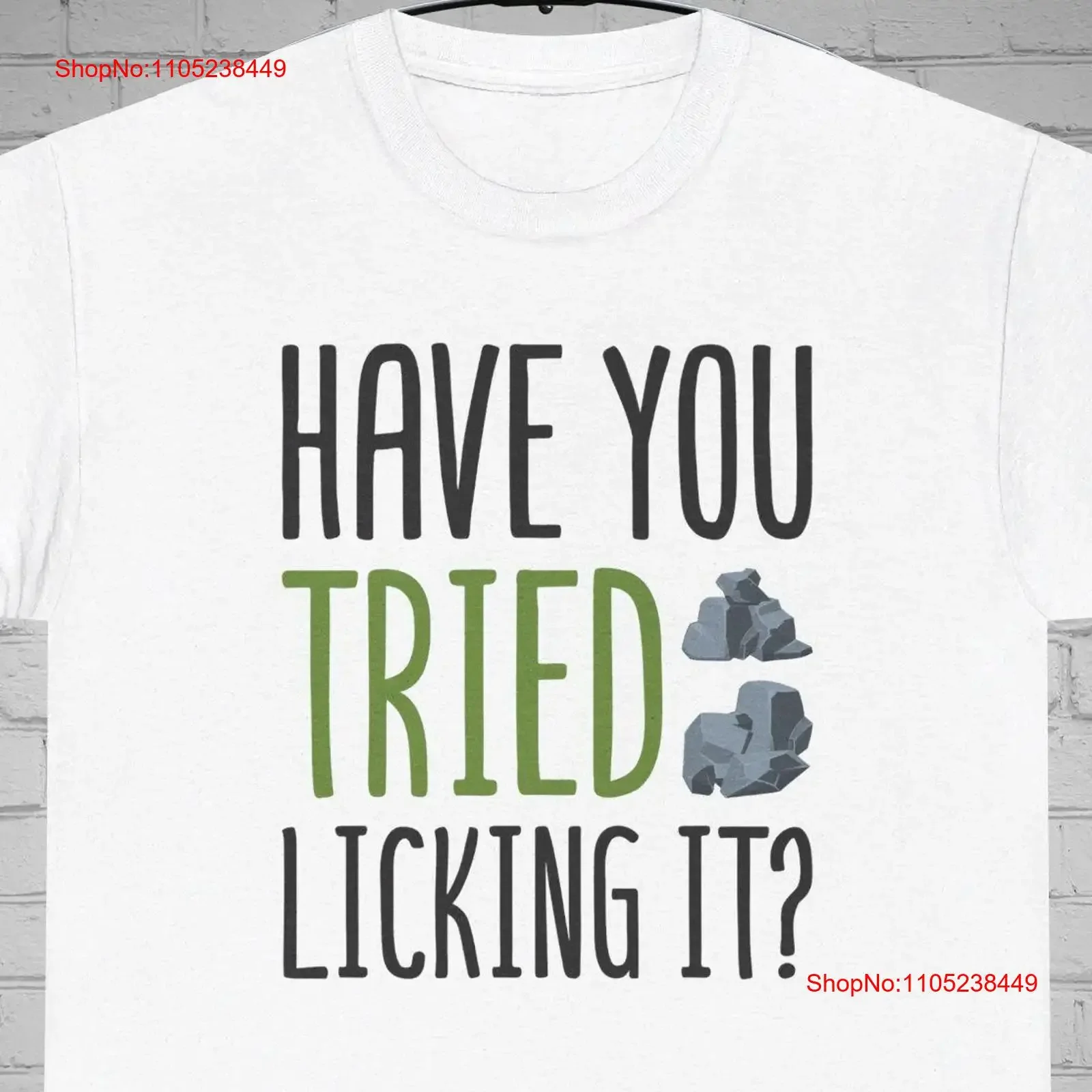 Geology T shirts Have you tried Licking it Rock tee Mineralogy Shirt Geode Earth Science Gemstone Humor vintage Washed graphic