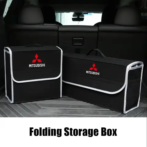 자동차 트렁크 보관함 잡화 Mitsubishi Ralliart Lancer EX Outlander ASX Competition Pajero Delica 용 Stowing Tidying Box