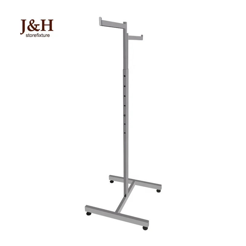 Custom.Custom .Custom.Clothes Store 2 Way Metal Bag Rack Hanging Clothes Display Racks Stand Retail Clothing Rack