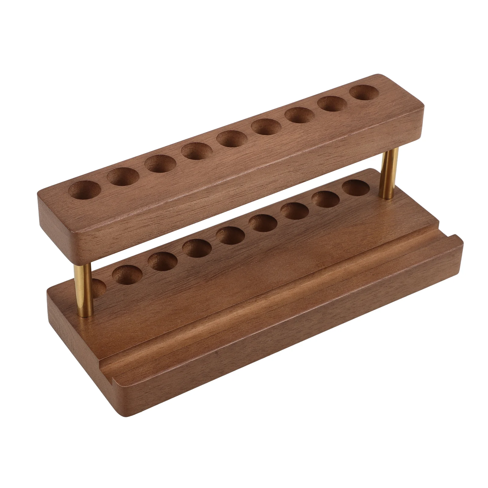 

Wooden Paint Organizer Rack Acrylic Paint Holder Brush Storage Stand for Acrylic Pigment Ink Bottles Art Organizer and Storage