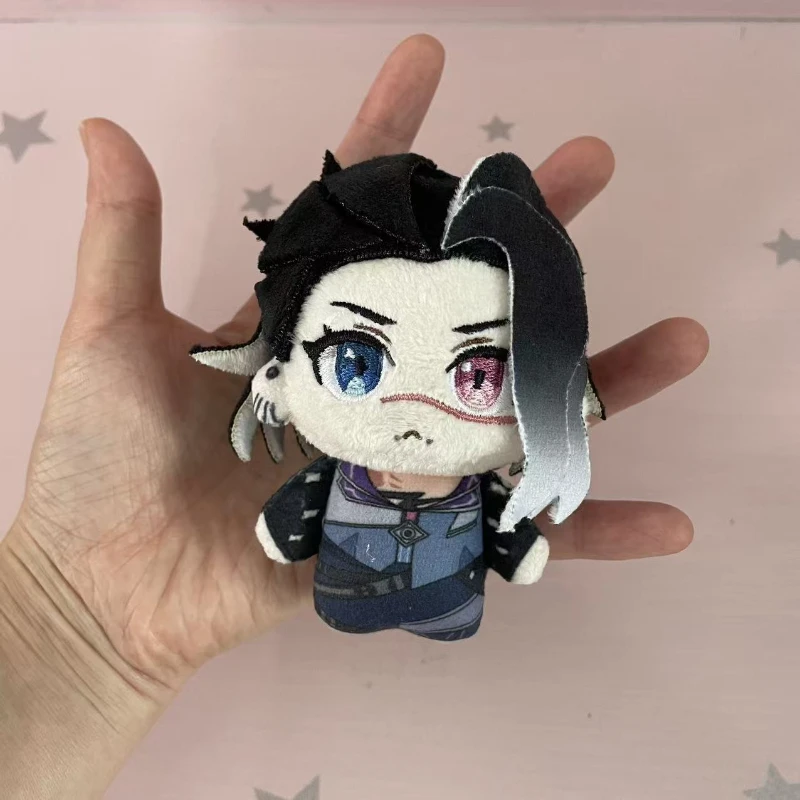 10 cm Anime VALORANT Pluche Hanger Speelgoed Clover Vervagen Sage Joon Hee Gevulde Plushie Sleutelhanger Pop Cosplay Figuur Kerstcadeaus