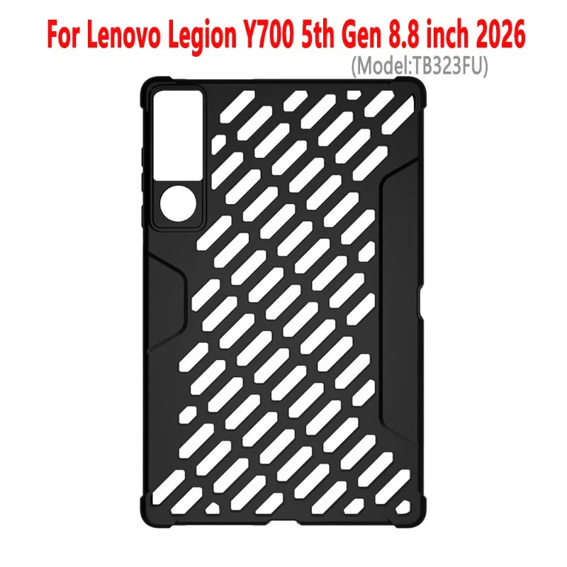 

For Lenovo Legion Y700 5th Gen 8.8 inch 2026 Case Thickened TPU Soft frosted Silicone Funda Y700 Gen 5 8.8" TB323FU Tablet shell