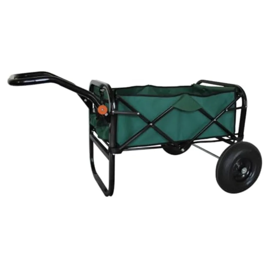 

Складная тележка-вагон 71001 для сада, кемпинга, пляжа, спортивных мероприятий, с 13 пневматическими колесами для перевозки грузов