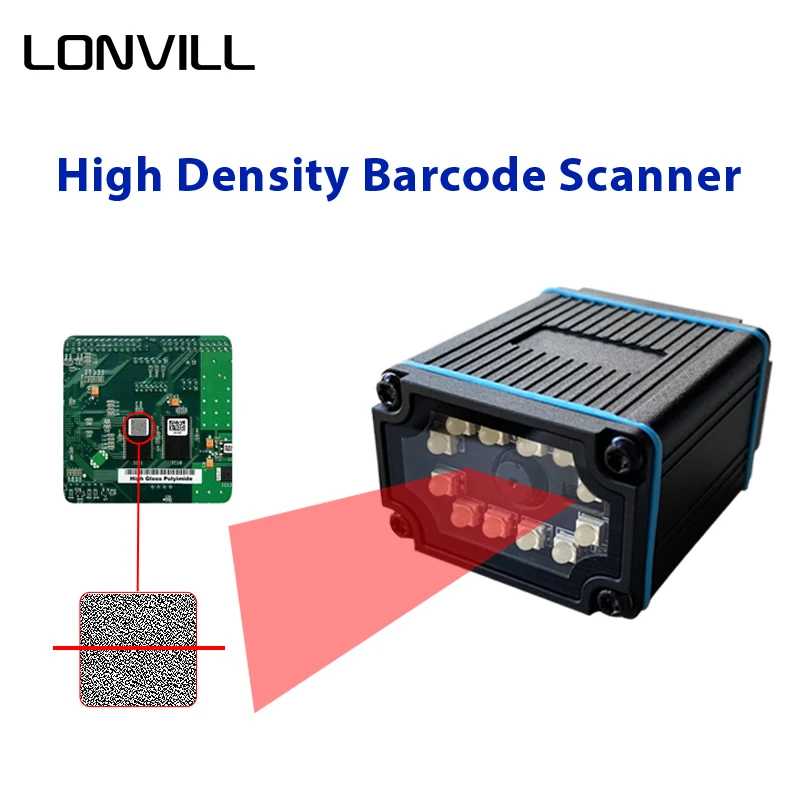 LONVILL Long Range Barcode Scanner Barcode Reader For Sale,1d 2d Barcode Scanner With RS232 USB TTL