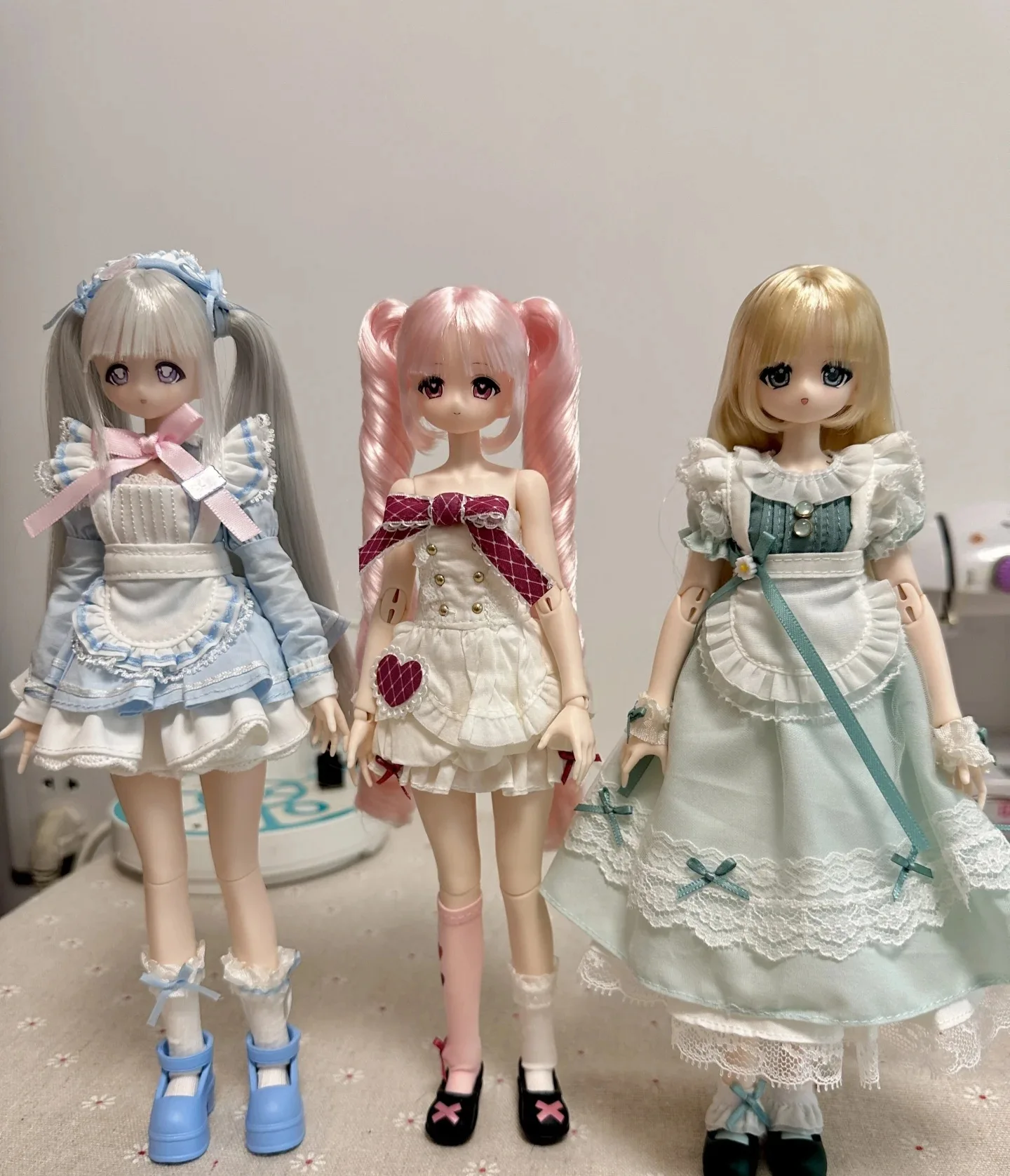 Saturday Girls Weekly Series Rooted‑Hair BJD Articulated Doll Blind Box, Trendy Ornament, Surprise Custom Holiday Gift for Fans