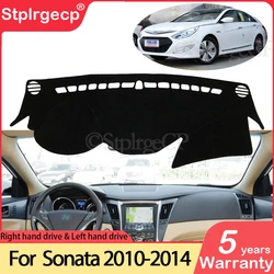 for Hyundai Sonata 2010 2011 2012 2013 2014 YF Anti-Slip Mat Dashboard Cover Pad Sunshade Dashmat Protect Carpet Car Accessories