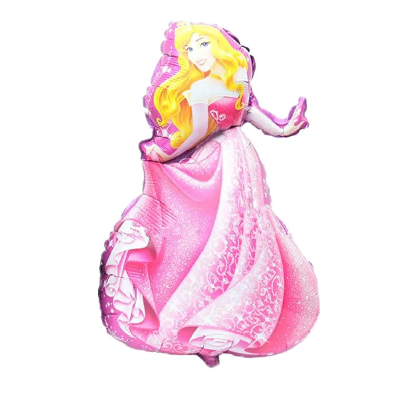 Disney Aurora Princess Birthday Party Decoration Globlos Foil Balloons Set Girls Birthday Gifts Aurora Balloon Party Supplies