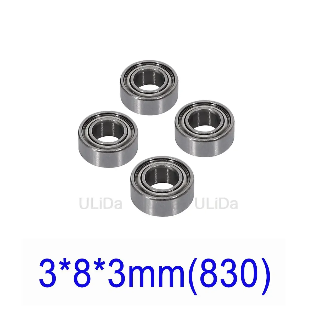 4Pcs 520/620/830/950 Ball Bearing for Tamiya Mini 4WD Car 2*5 2*6 3*8*3 5*9*3