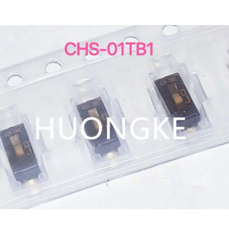 

10 шт./партия CHS-01TB 1P 1,27 мм 1-битный dip переключатель SMD