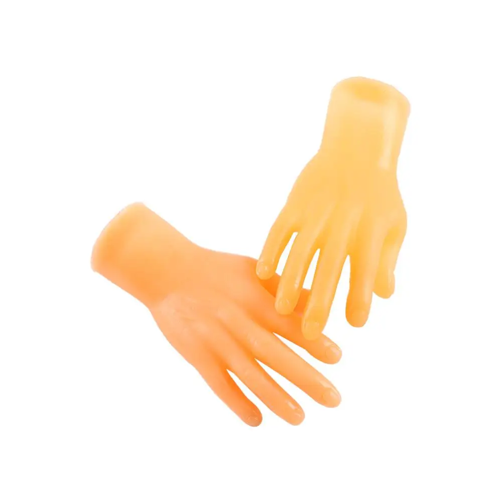 Costume Halloween Gift Left Right Hand Funny Toys Creative Finger Toys Finger Puppets Small Hand Model Tiny Finger Hands