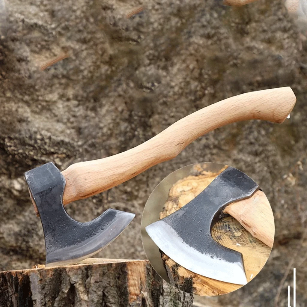 Classic Outdoor No.7 Niman Axe in Stock Straight Multi Specification Outdoor No.7 Niman Axe Camping Axe