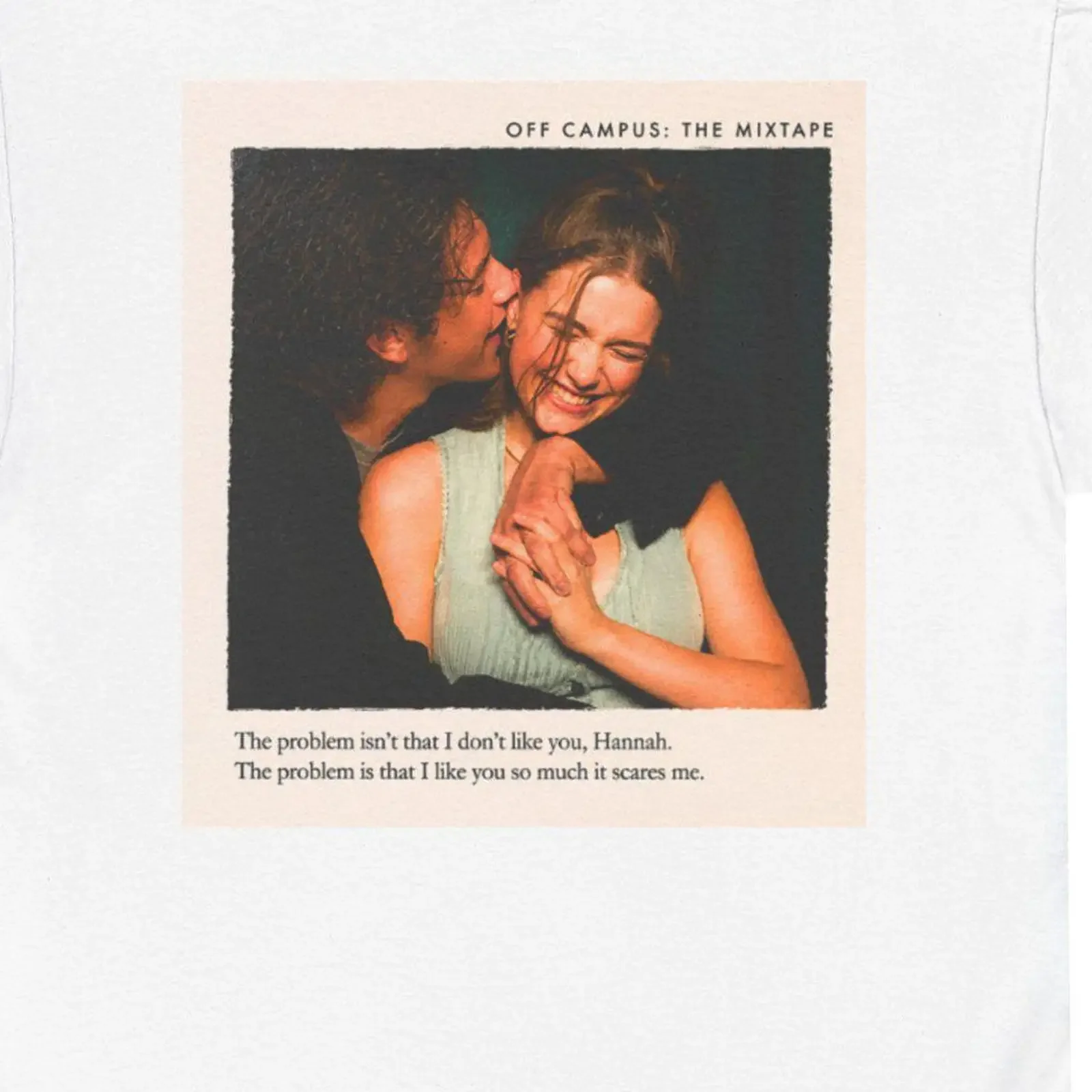 Off Campus The Mixtape T Shirt College Romance Booktok Reader Spicy Book Lover Aesthetic vintage Washed graphic Stylish