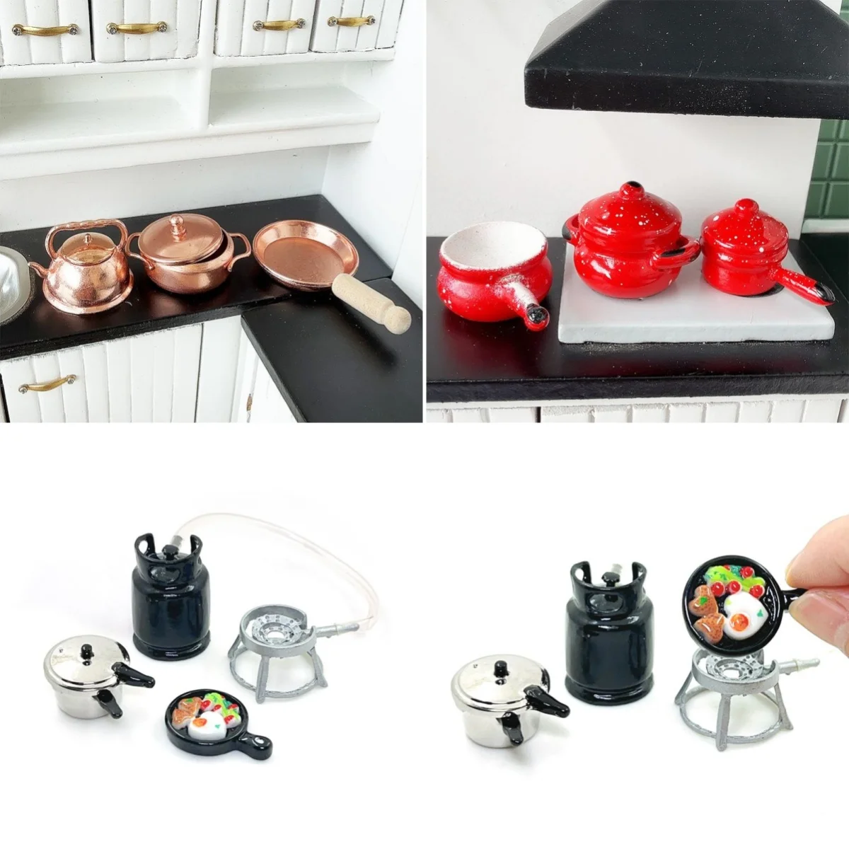 

1/12 кукольный домик, сковорода, суповый горшок, набор чайников, кукла, домашняя кухонная посуда, украшение, кукольный дом, аксессуары для гостиной