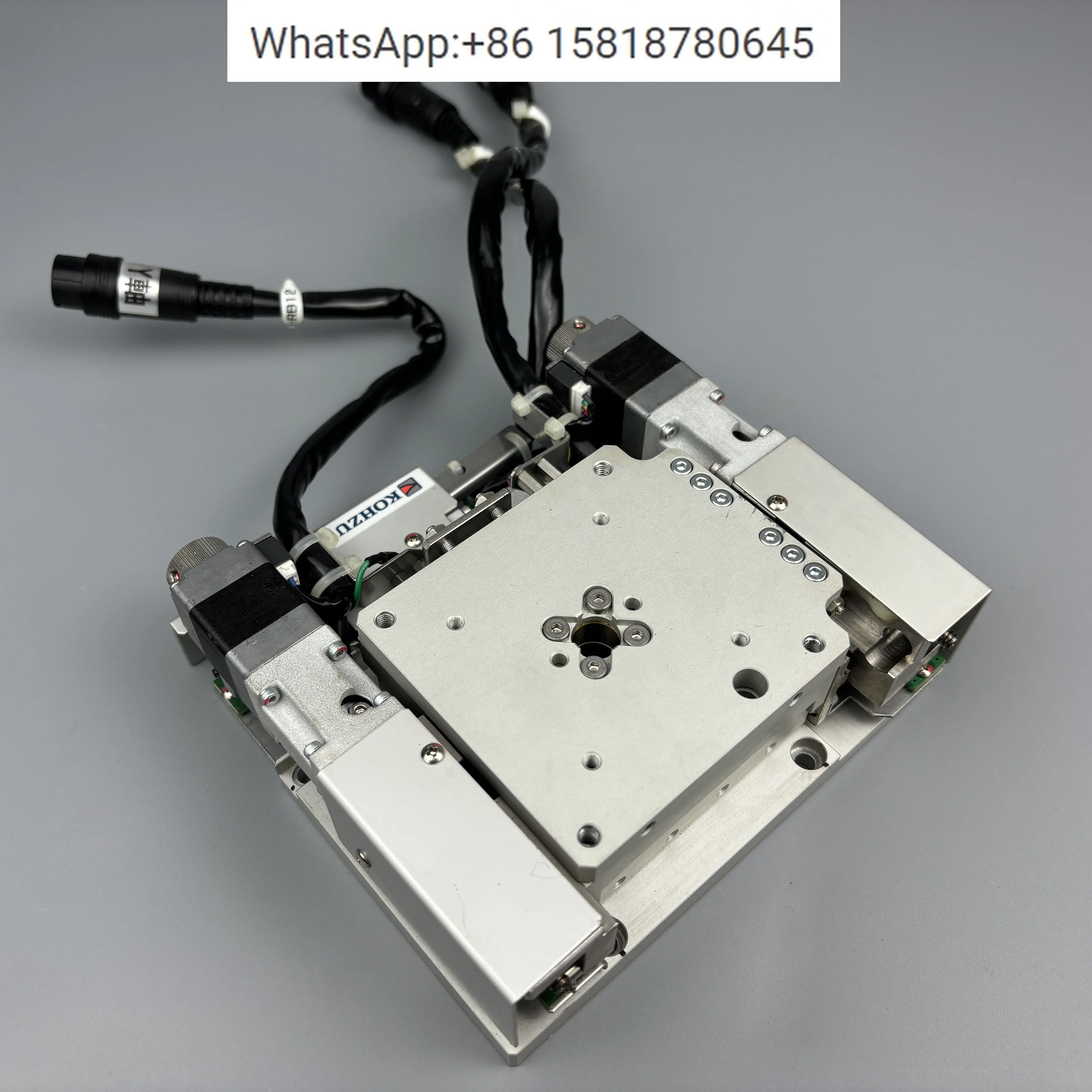 For Shenjin YRA-070 thin electric three-axis alignment table micro level UVW automatic worktable table top 70