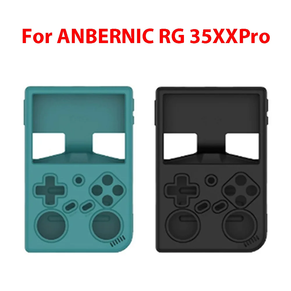 

For ANBERNIC RG 35XXPro Game Console Protective Case Retro Handheld Game Console Silicone Shockproof Protective Cover