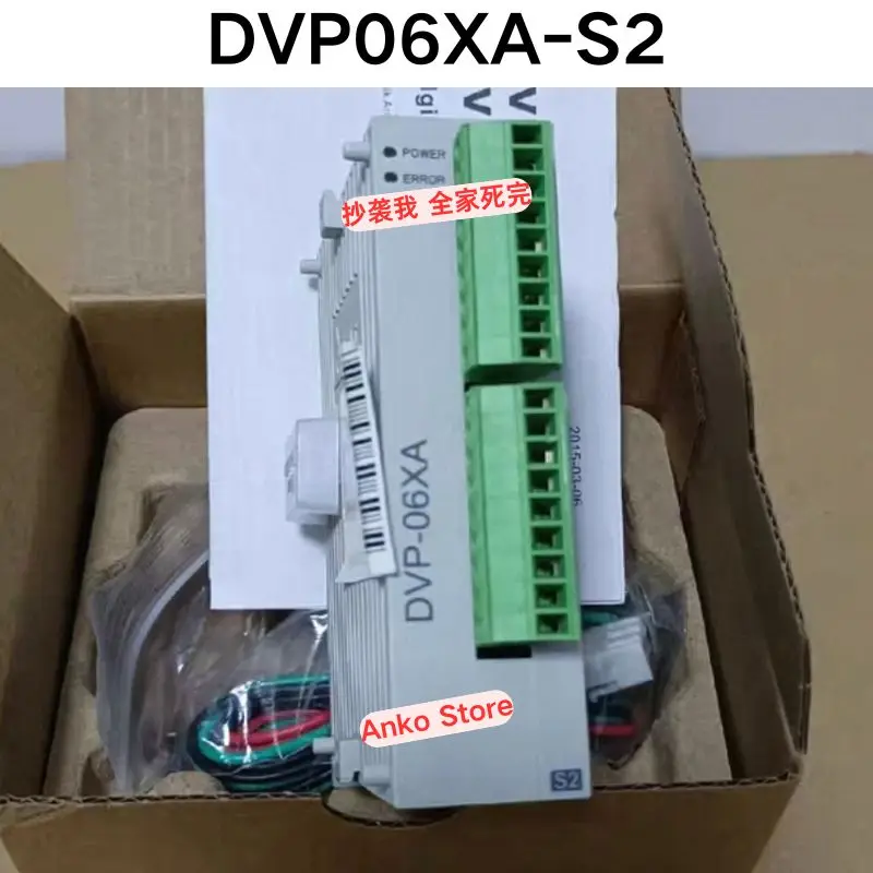 Brand-new   Original DVP06XA-S2 PLC Expansion Module