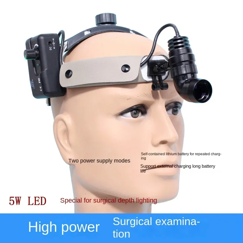 5W Medical Surgical Headlights, Dental Oral Cosmetic, ENT, Surgical Examination Orthopedic Spine, Gynecology