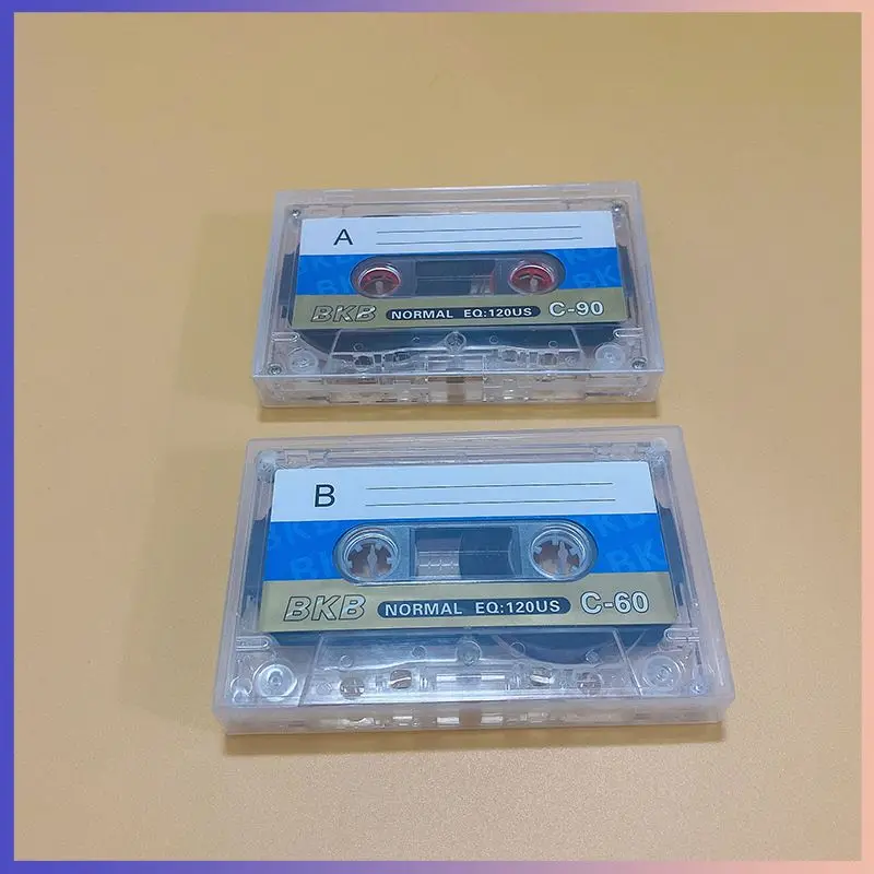 Standard Cassette Blank Tape Player Empty Tape With 60 Minutes Magnetic Audio Tape Recording For Speech Music Recording