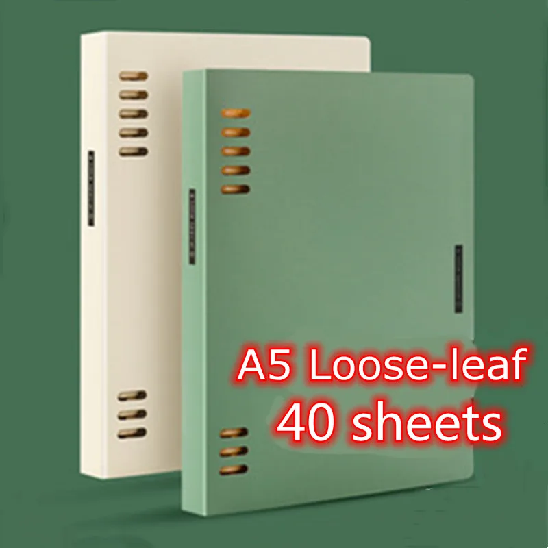 New Kokuyo South Korea Loose-leaf Line page paper notebook diary A5 student 8 holes notepad hand book stationery Supplies Gifts