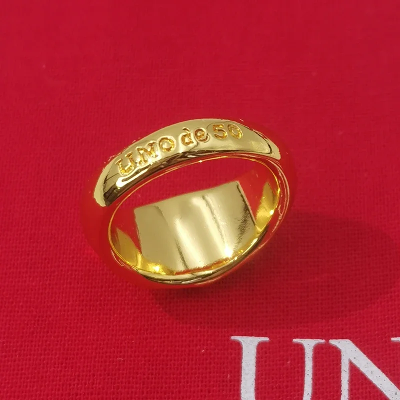 une-Anillo de mujer con piedras preciosas exquisitas, geometría Popular de España, joyería para Festival romántico, paquete de regalo, novedad de 2024