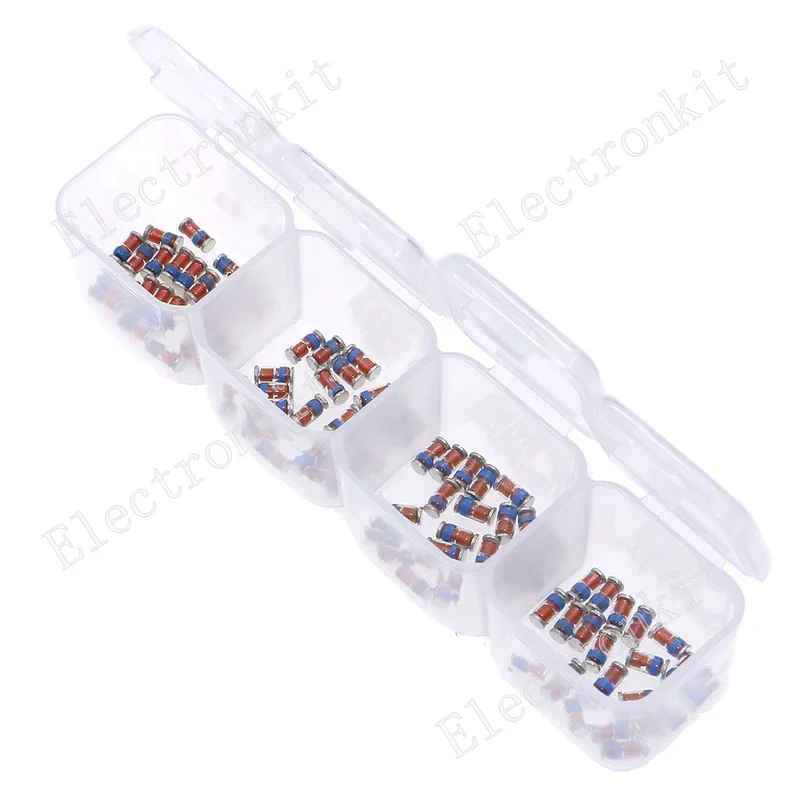 560pcs 28Value LL41 1W SMD Zener Diode Assort kit 3.3V 3.9V 4.3V 5.1V.5V 8.2V 9.1V 10V 12V 13V 15V 18V 22V 24V 30V 33V 39V 43V