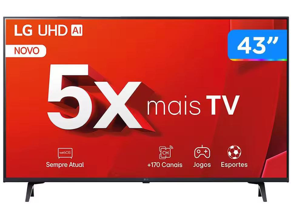 Smart TV 43″ 4K LG Ultra HD