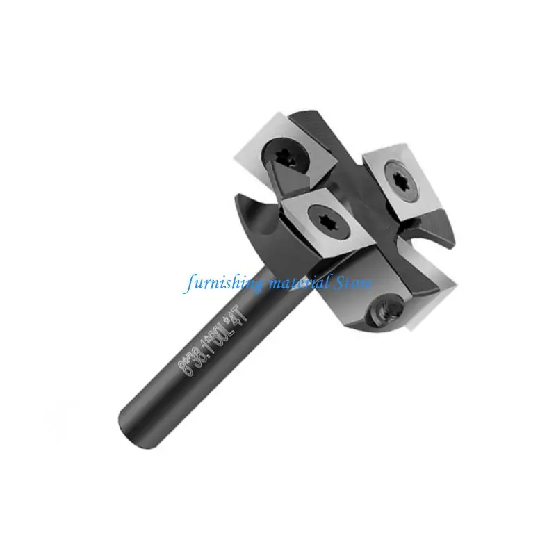 

Y5GD Interchangeable 4 Blade Woodworking Tool Alloy Router Bit For Precise Milling