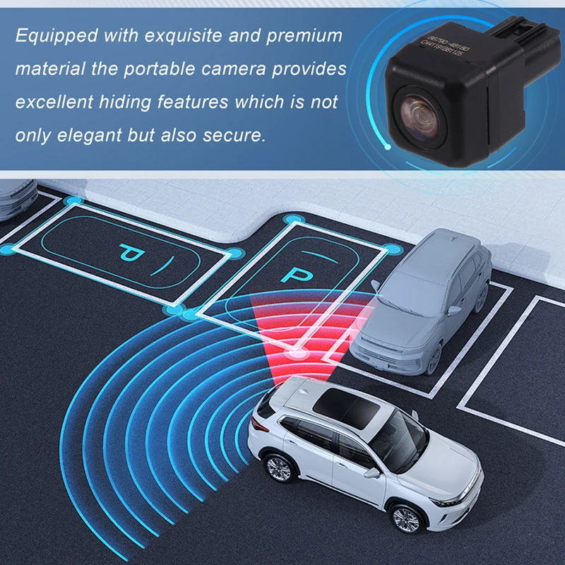 Super Sale 86790-48180 Rear View Camera Parking Back-Up Assist Reverse Camera for Toyota Harrier/Hybrid Prius 2013-2020 86790481