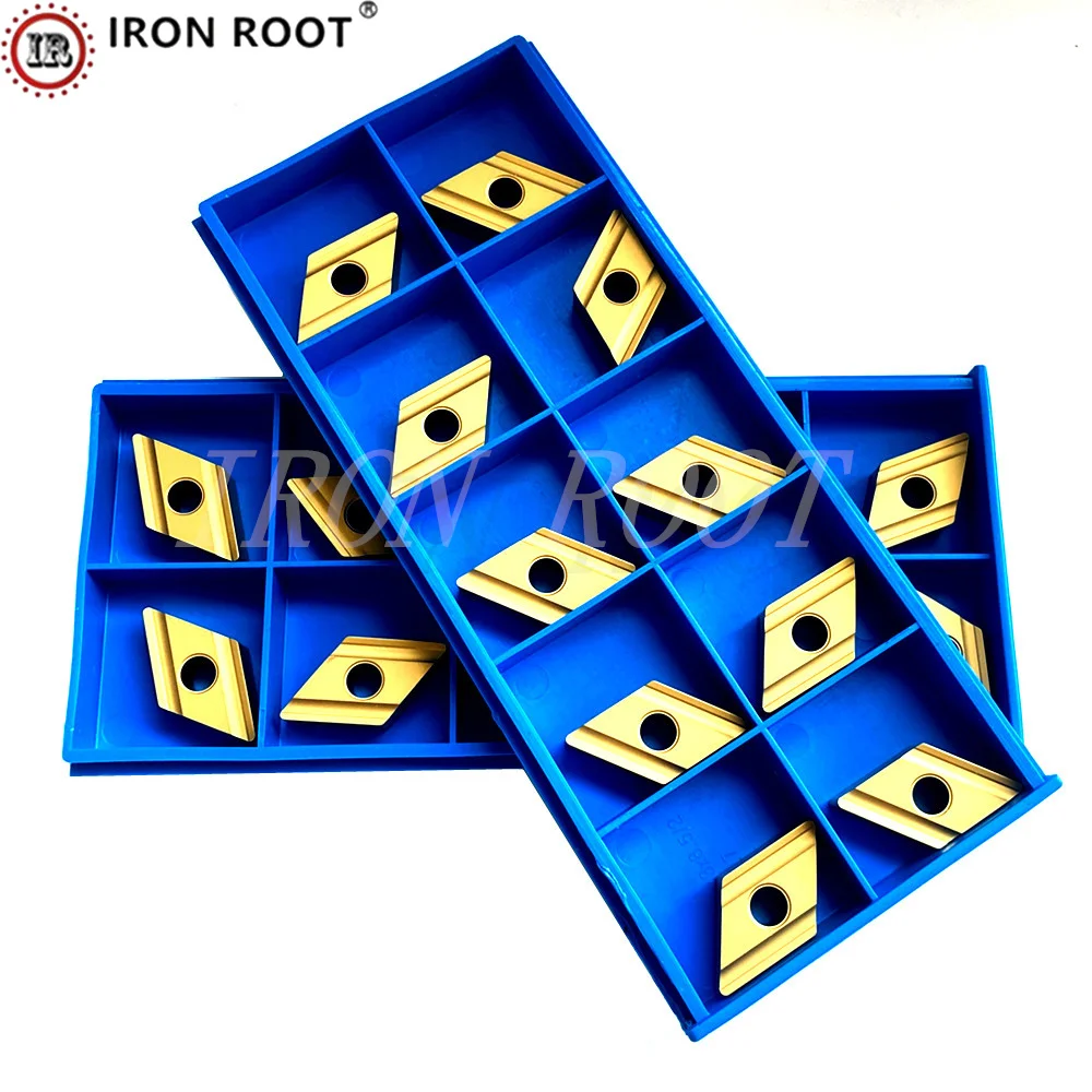 Imagem -05 - Torneamento do Torno do Metal do Cnc Indexável para Mdjnr l Inserção do Carboneto 100 Autêntico Dnmg150604r150608r150612r-sv Gp1225