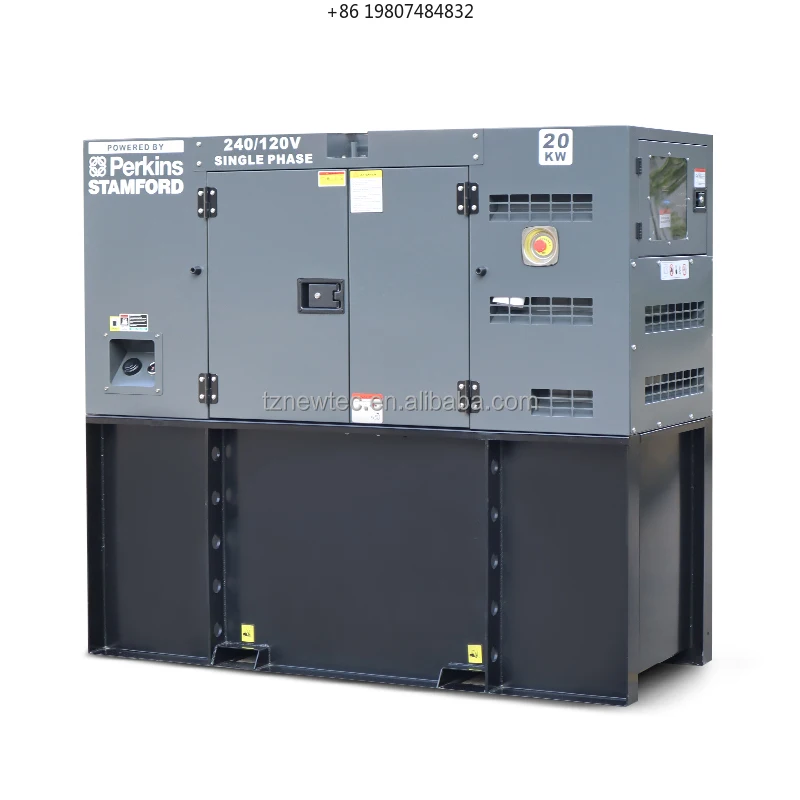 50Hz for Small Farm Quality Warranty 9kVA 7.2kW Silent Generator