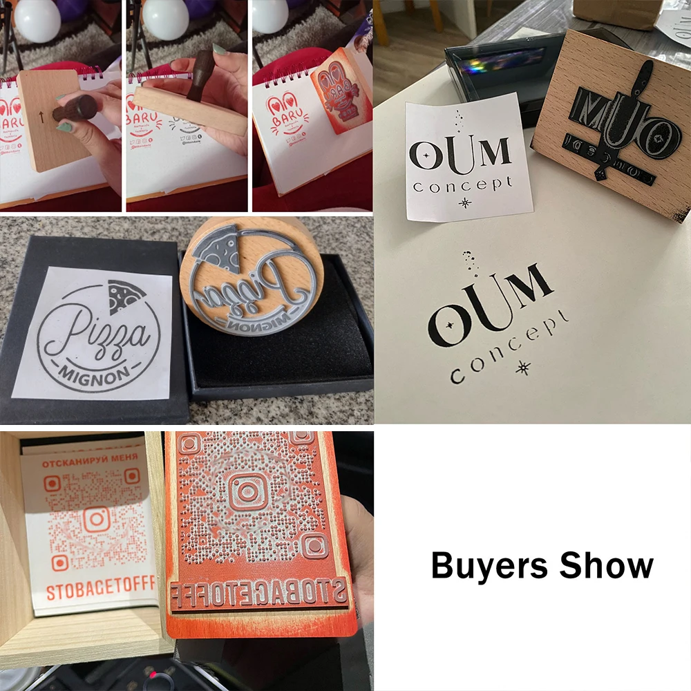 Personalized Stamp Custom Wooden Stamp Weddding Seal Stamp Logo For Invitation Stationery Custom Name Business Wedding Branding