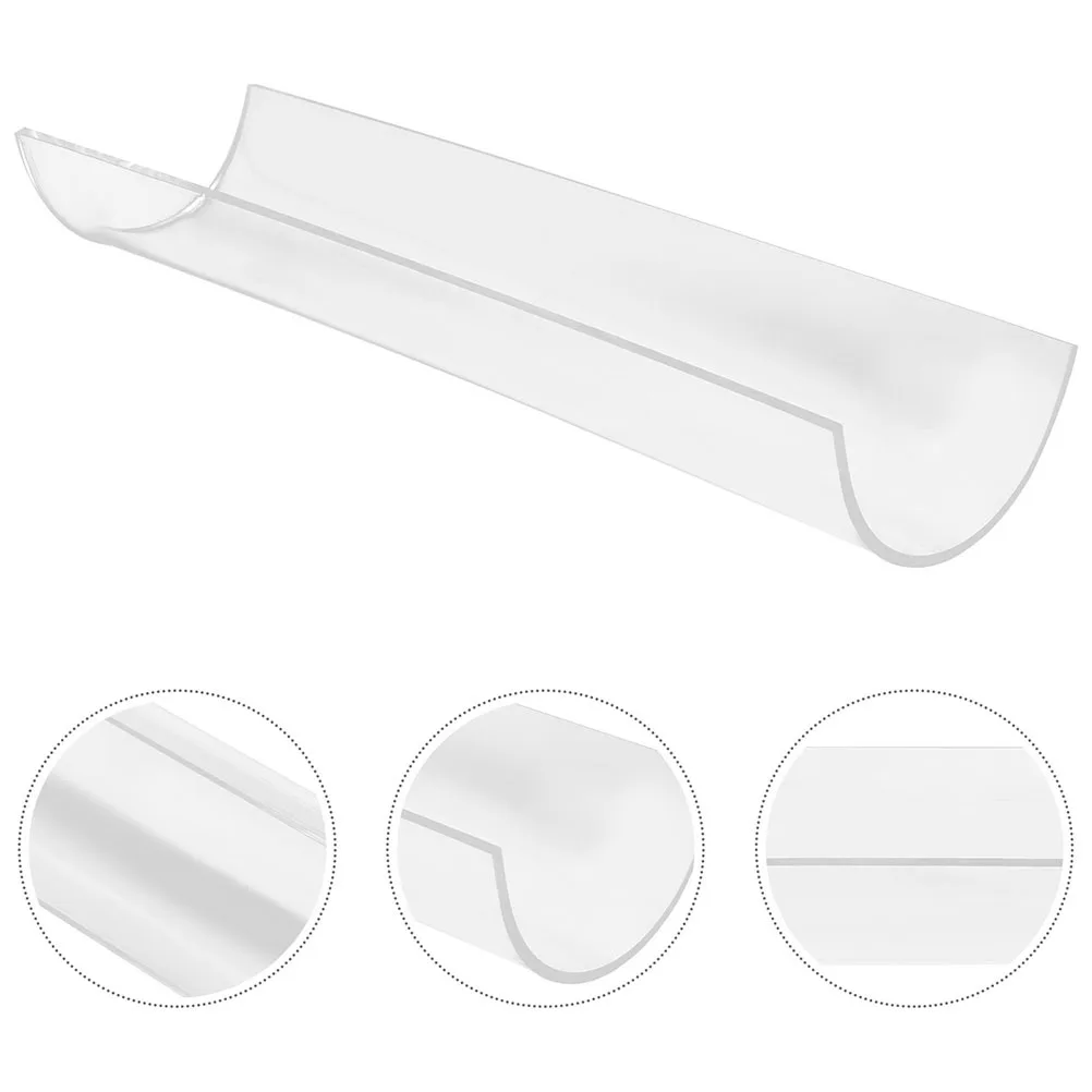 

2Pcs Indispensable Acrylic U-Shaped Cake Roll Organizer for Consistent Texture Versatile Baking Mold Sets for