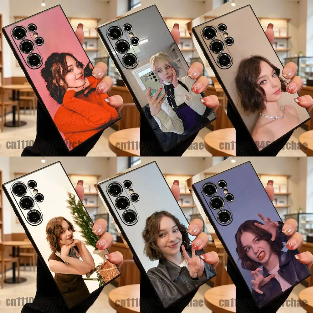 For Emma Myers Phone Case For Samsung Galaxy S22 S24 S20 S25 S23 S26 S10 5G Ultra Plus Fe Custom Cover