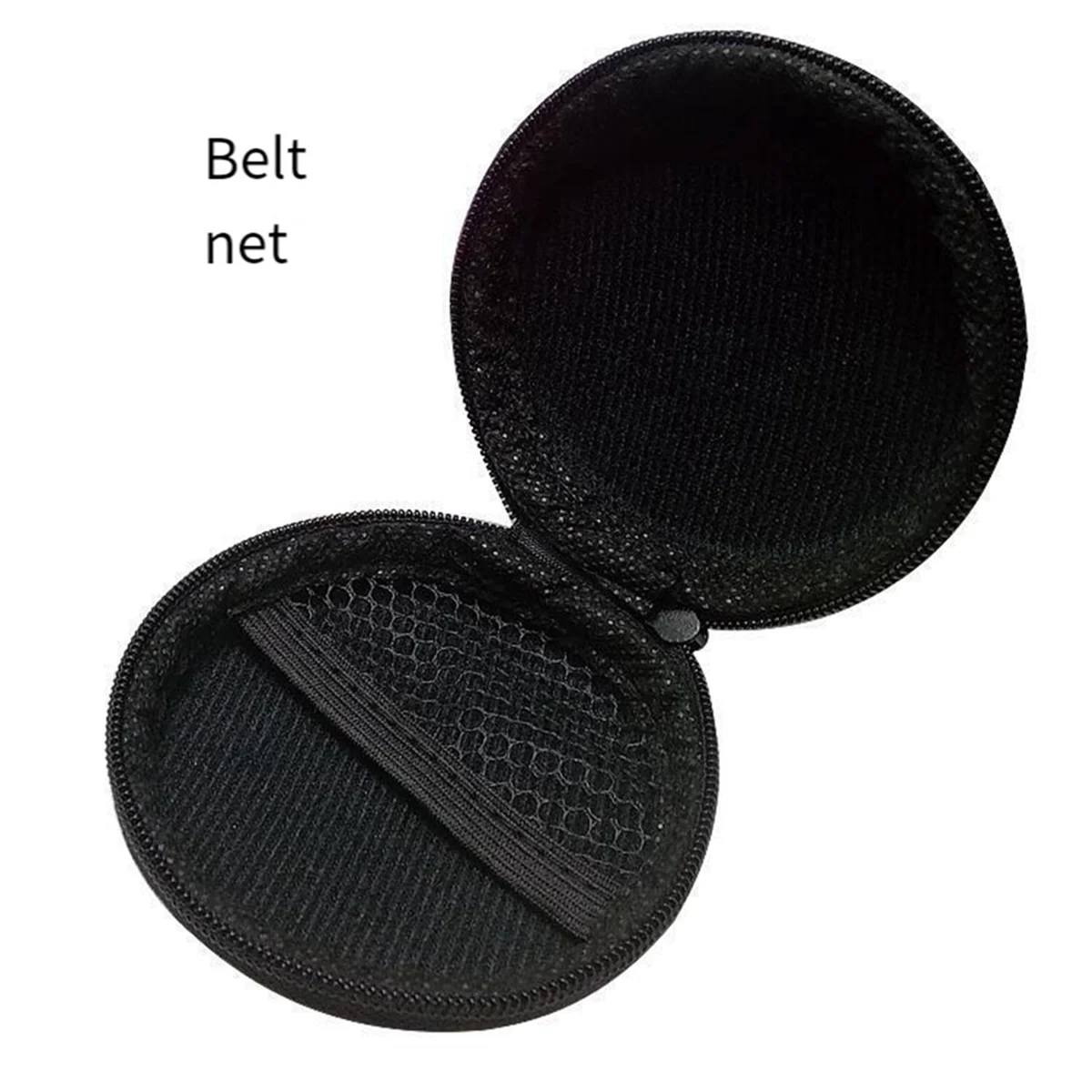 

A50P-Round Earphone Bag, Neutral Zipper Bag, Earphone Storage Bag, Data Cable Bluetooth Earphone Packaging Box