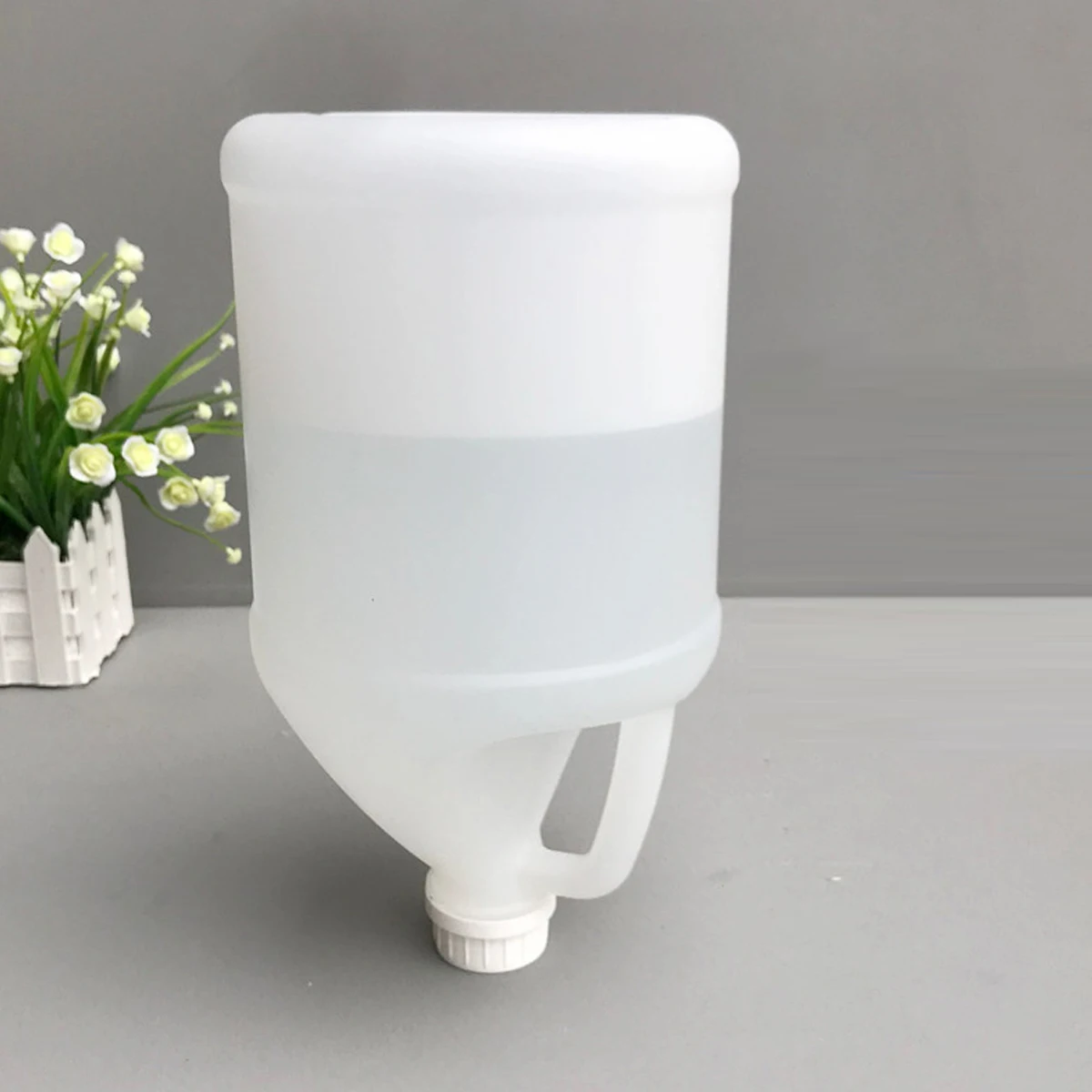 

2pcs 3.8L Food Grade Hdpe Plastic Bottle Empty Liquid Jug Container Oil Glue Storage Corrosion Resistant Eco-Friendly Gallon