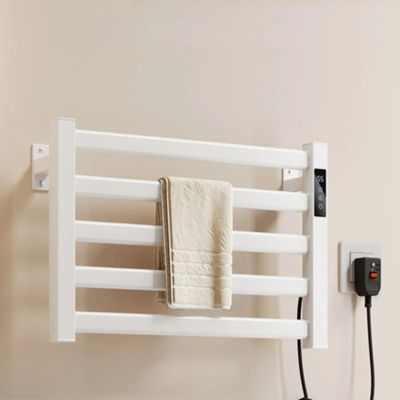 Constant Temperature Intelligent Wall Mounted Electric Towel Rack Waterproof Rapid Heating Drying Touch Control Towel Warmer