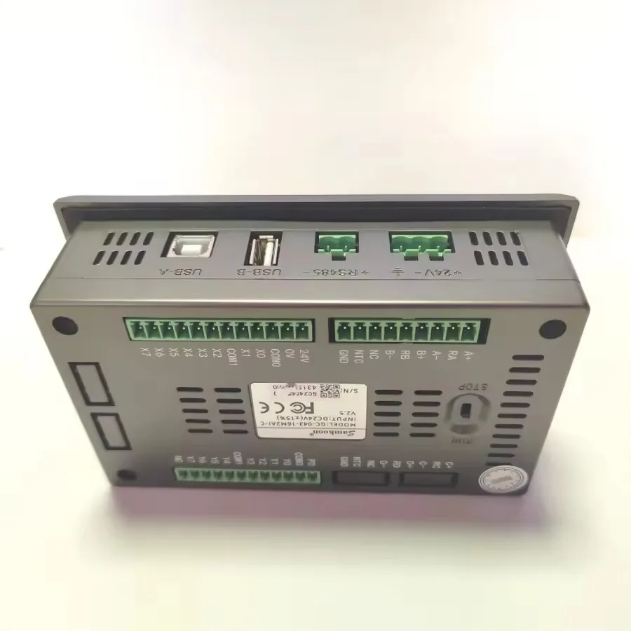 Samkoon Low Cost GC-043-16M2AI-C All in One Hmi Plc Human Machine Interface Programmable Logic Controller 4.3 Inci HMI