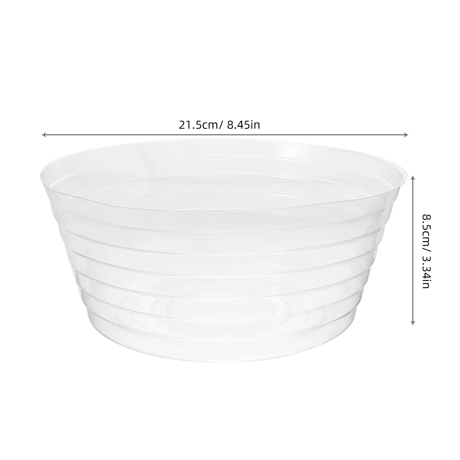 10pcs Flowerpot Waterproof Shell Clear Planter Tray Anti-Overflow Saucer For Indoor Plants Bonsai Large Garden Pots Container